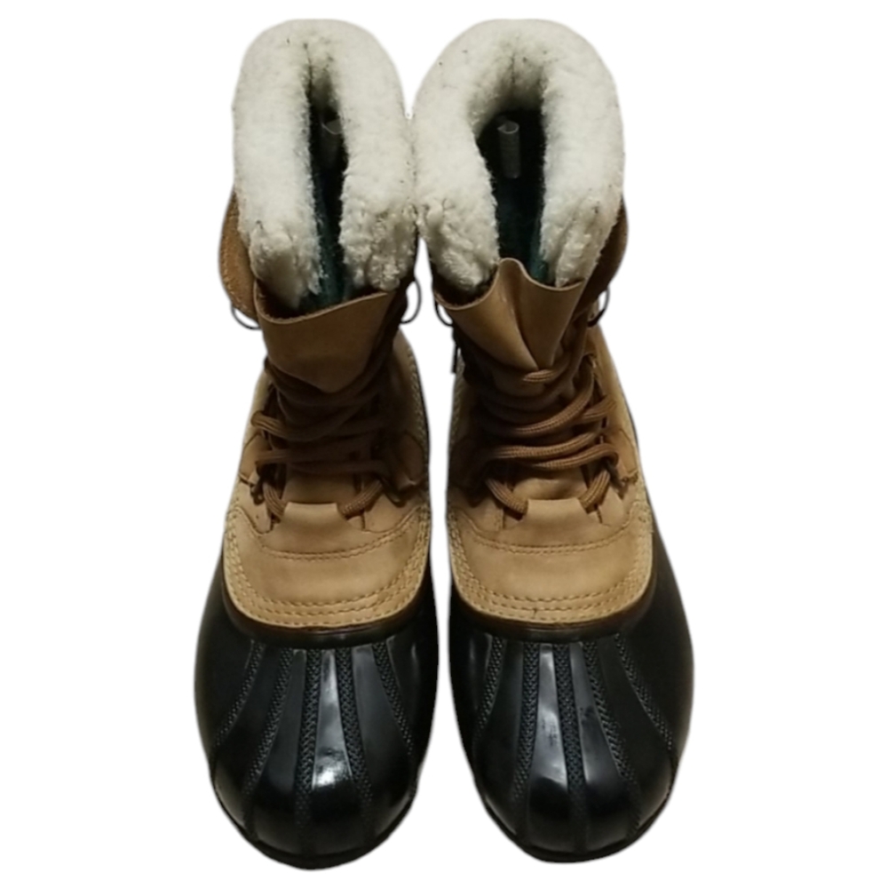 Sorel Caribou 2 Sherpa Lined Duck Suede Buff Boots